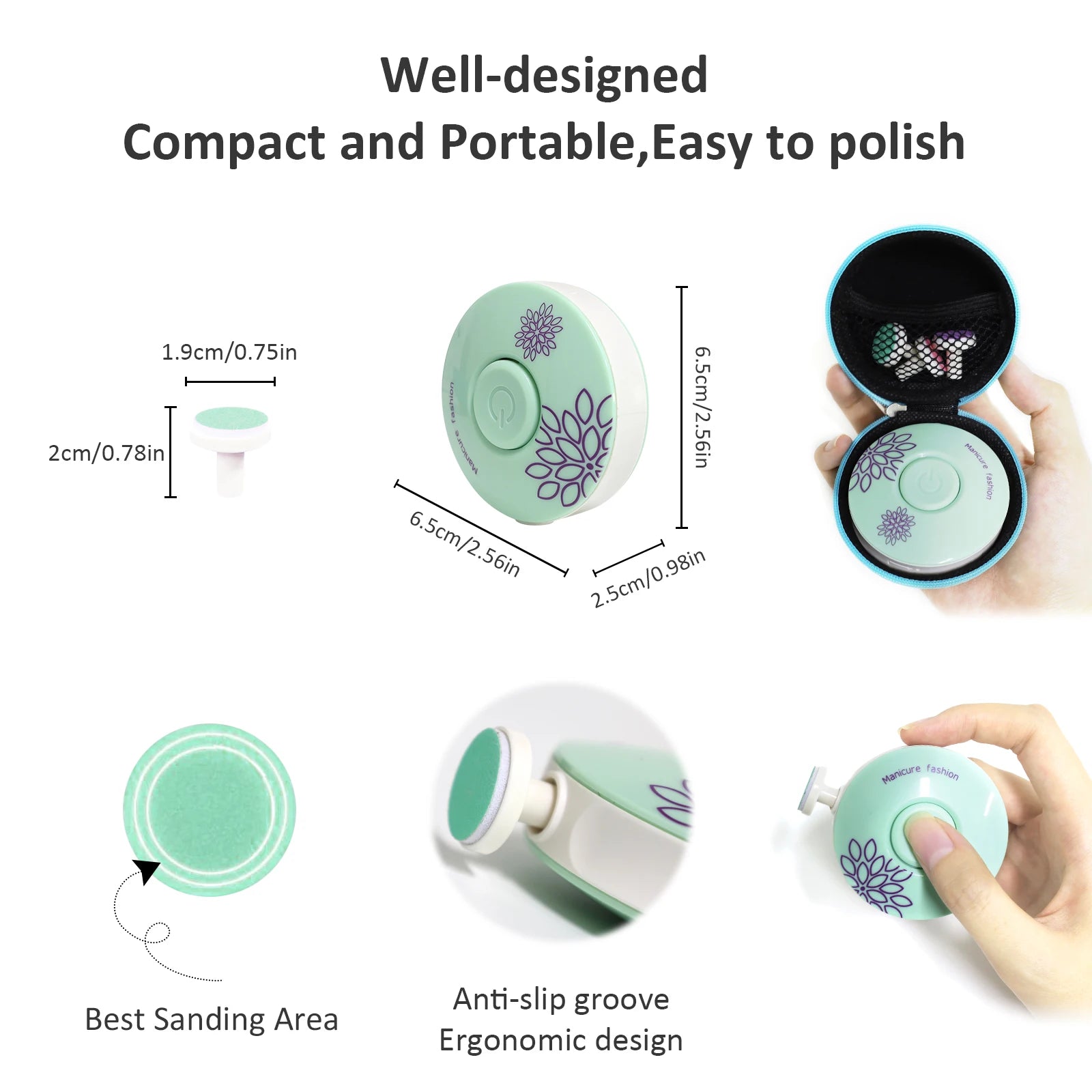 Boba Elektrische Baby Nageltrimmer