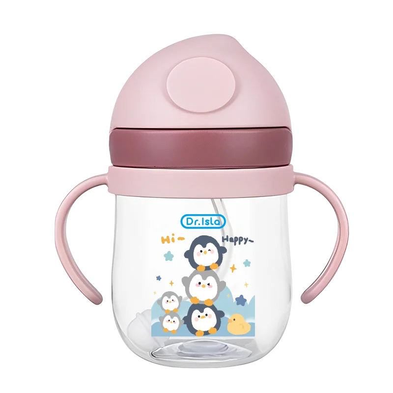 Boba Kindvriendelijke Drinkbeker met Rietje