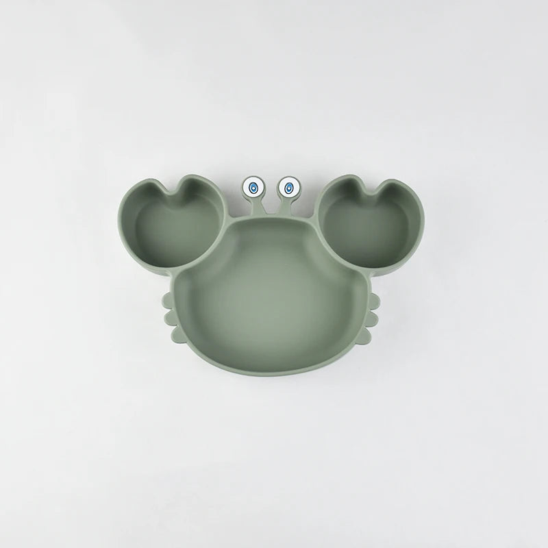 Boba Eetbord met Zuignap in Krab Vorm