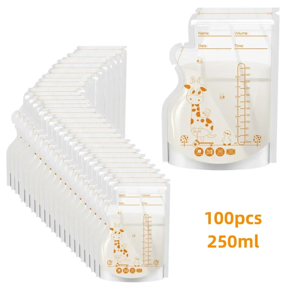 Boba 250ml Moedermelk Bewaarzakken