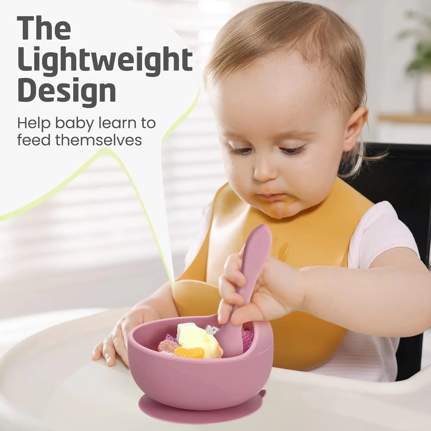 Boba Siliconen Baby Eetset