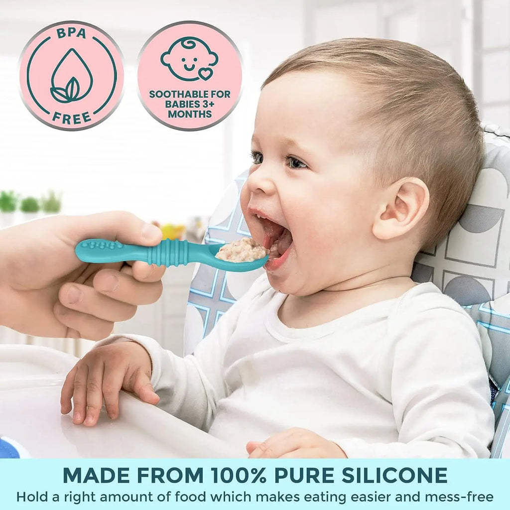 Boba Zachte Baby Lepel van Siliconen