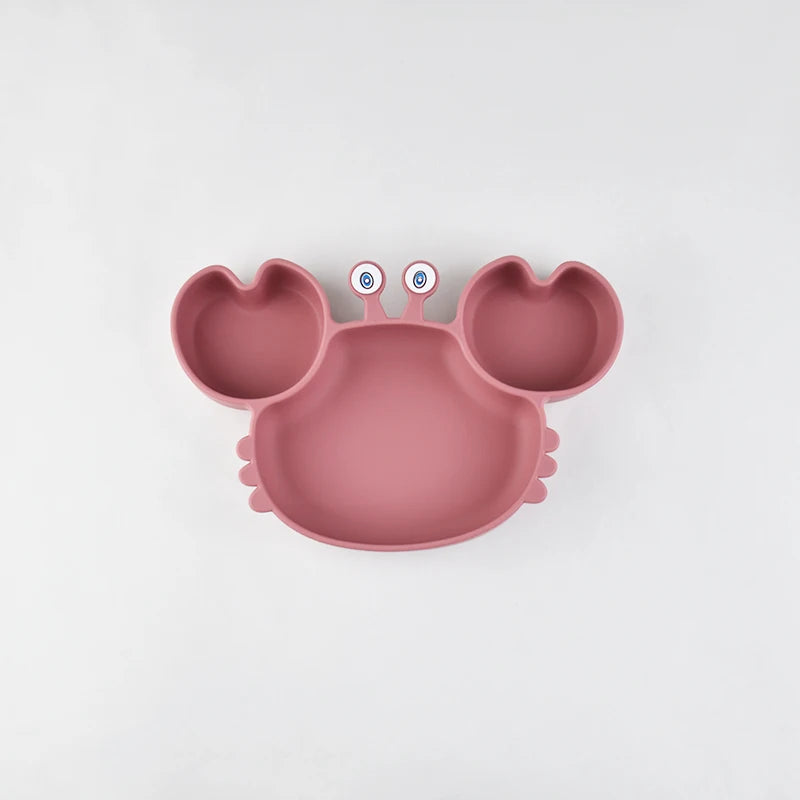 Boba Eetbord met Zuignap in Krab Vorm