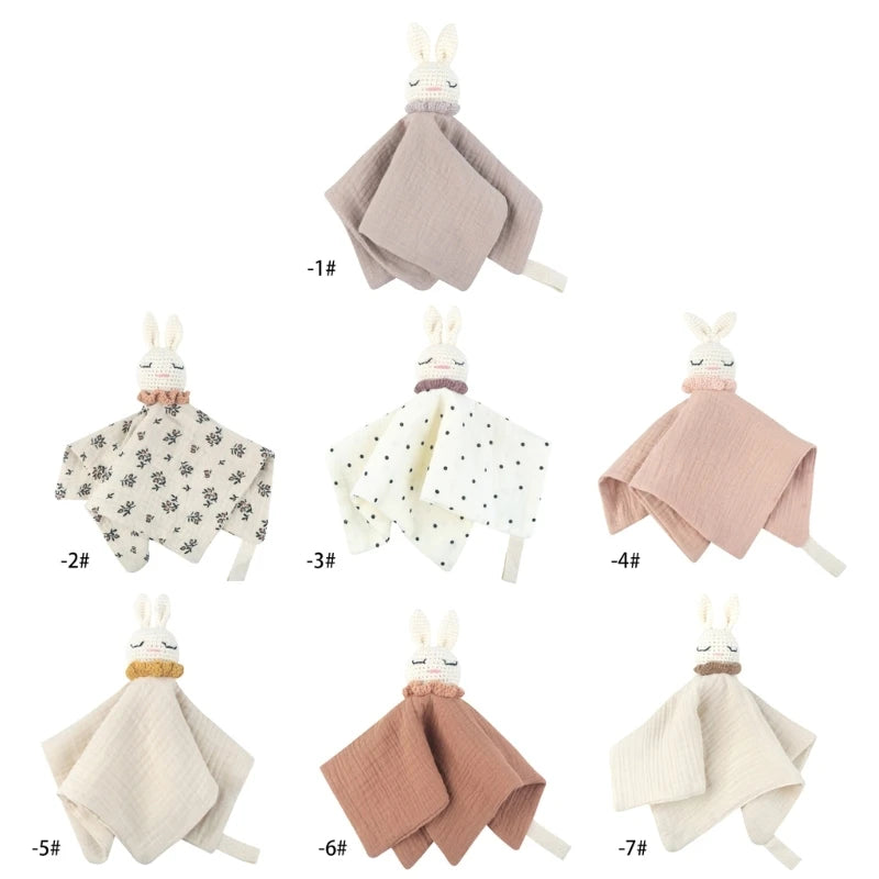 Boba Gehaakte Konijnen Knuffeldoek & Speendoek