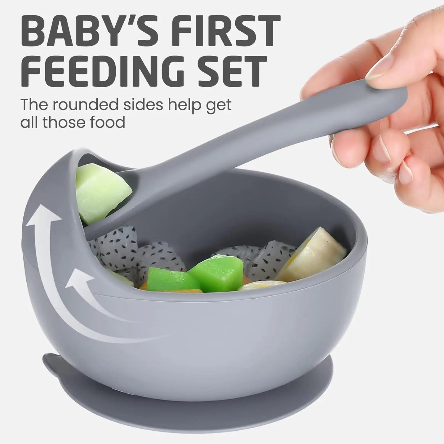 Boba Siliconen Baby Eetset