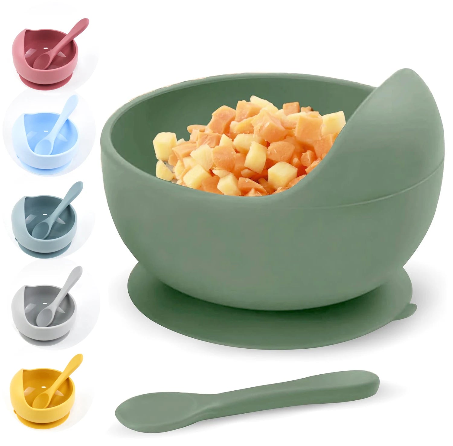 Boba Siliconen Baby Eetset
