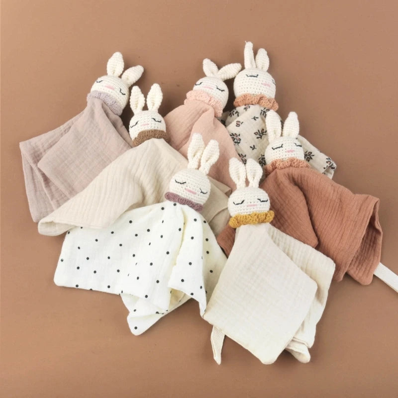 Boba Gehaakte Konijnen Knuffeldoek & Speendoek