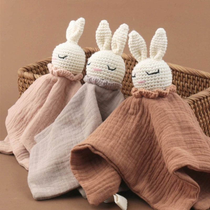 Boba Gehaakte Konijnen Knuffeldoek & Speendoek