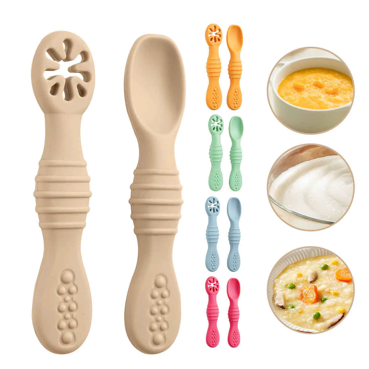 Boba Zachte Baby Lepel van Siliconen