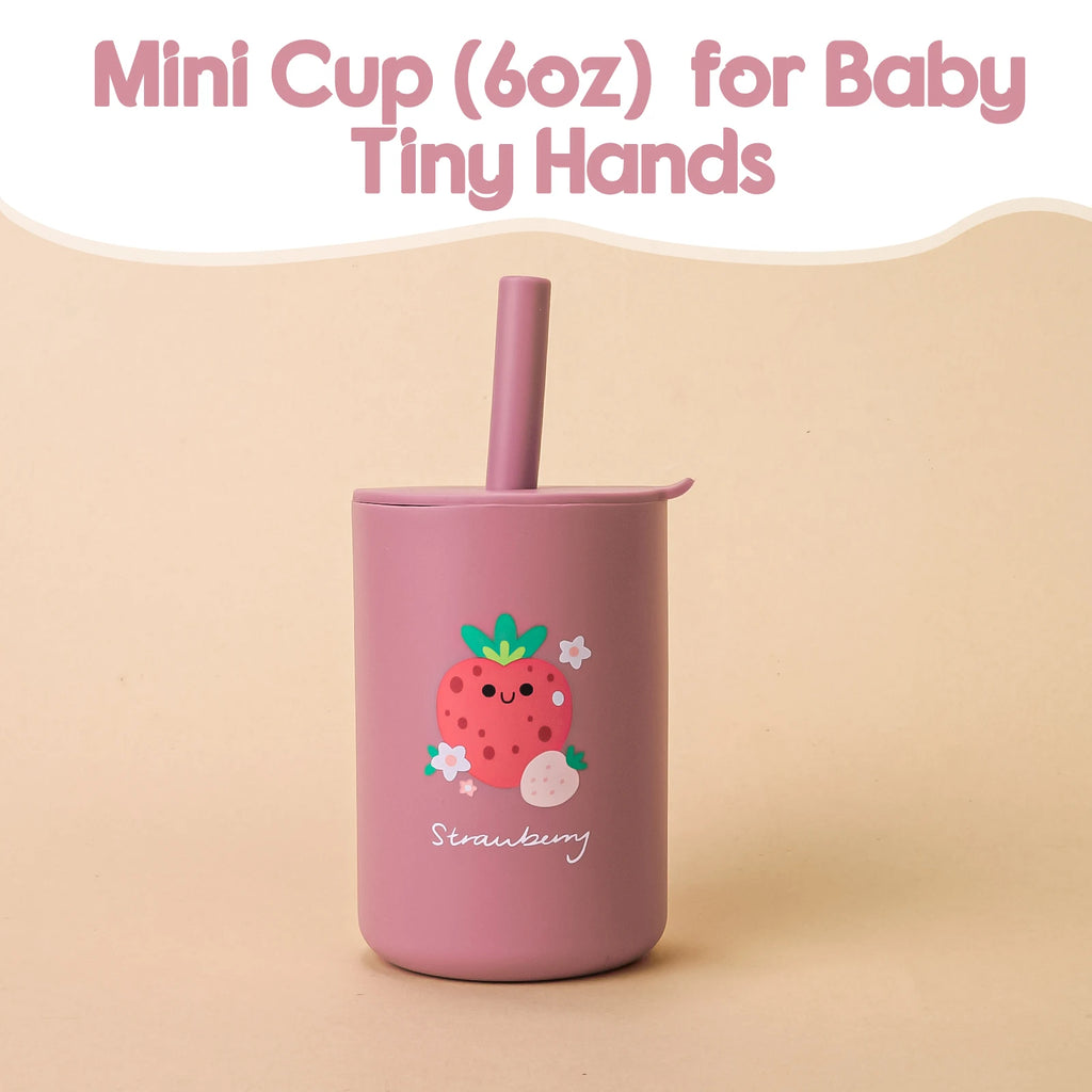 Boba Drinkbeker met Rietje