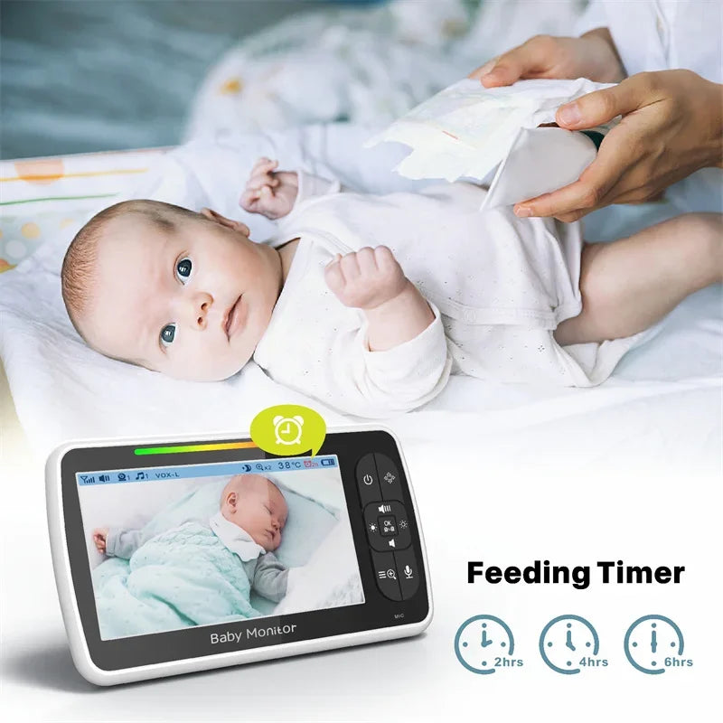 Boba Video Babyfoon met Draaibare Camera