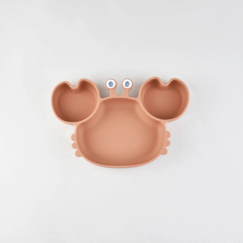 Boba Eetbord met Zuignap in Krab Vorm